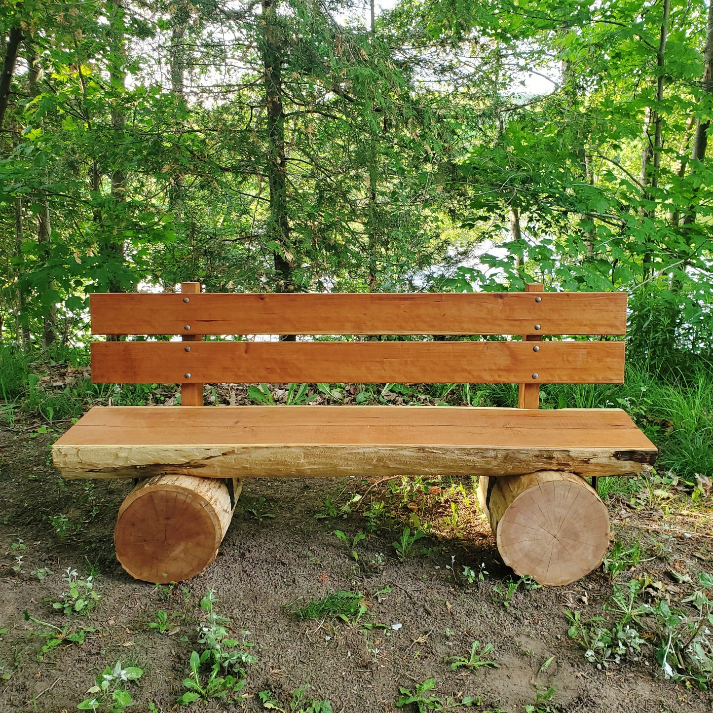 recycled wood benches, sustainable seating, wood benches Kitchener Cambridge Waterloo, benches, picnic tables