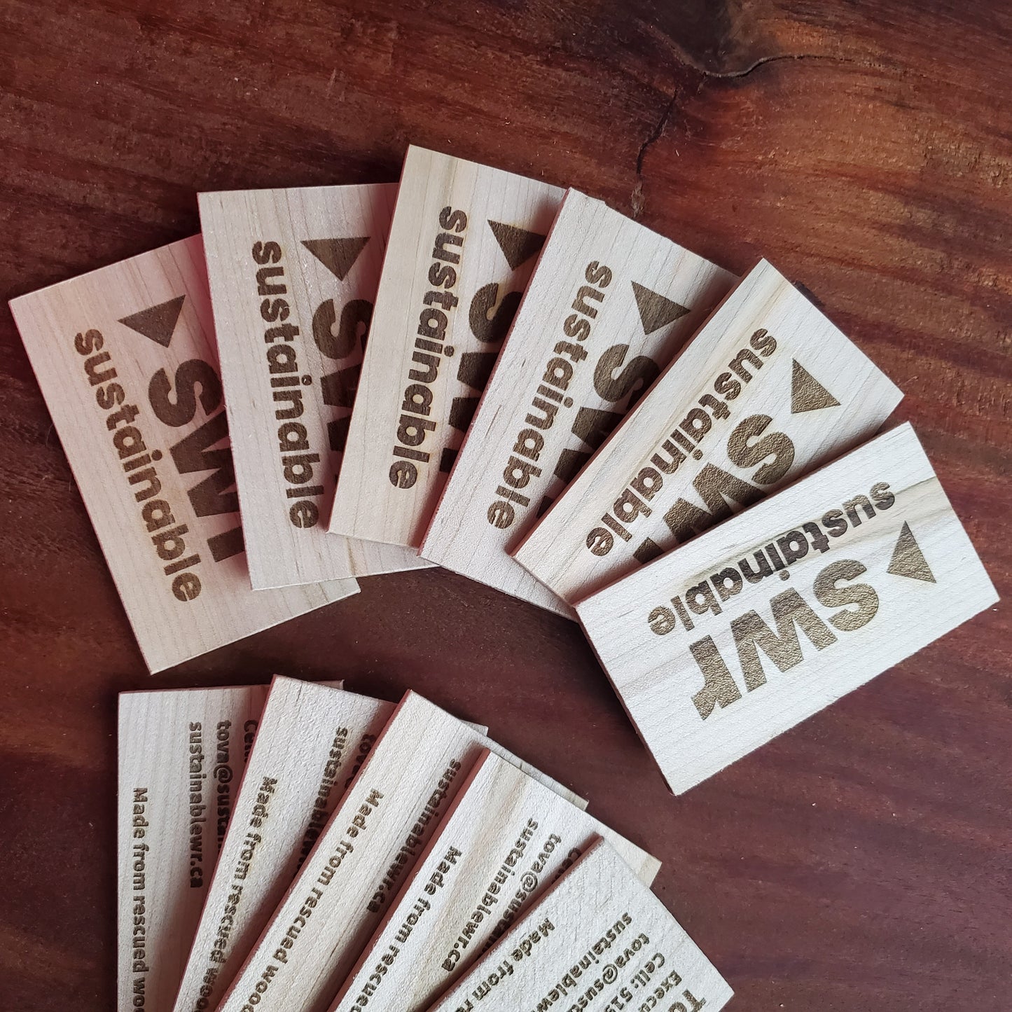 Wood Tokens and Tickets