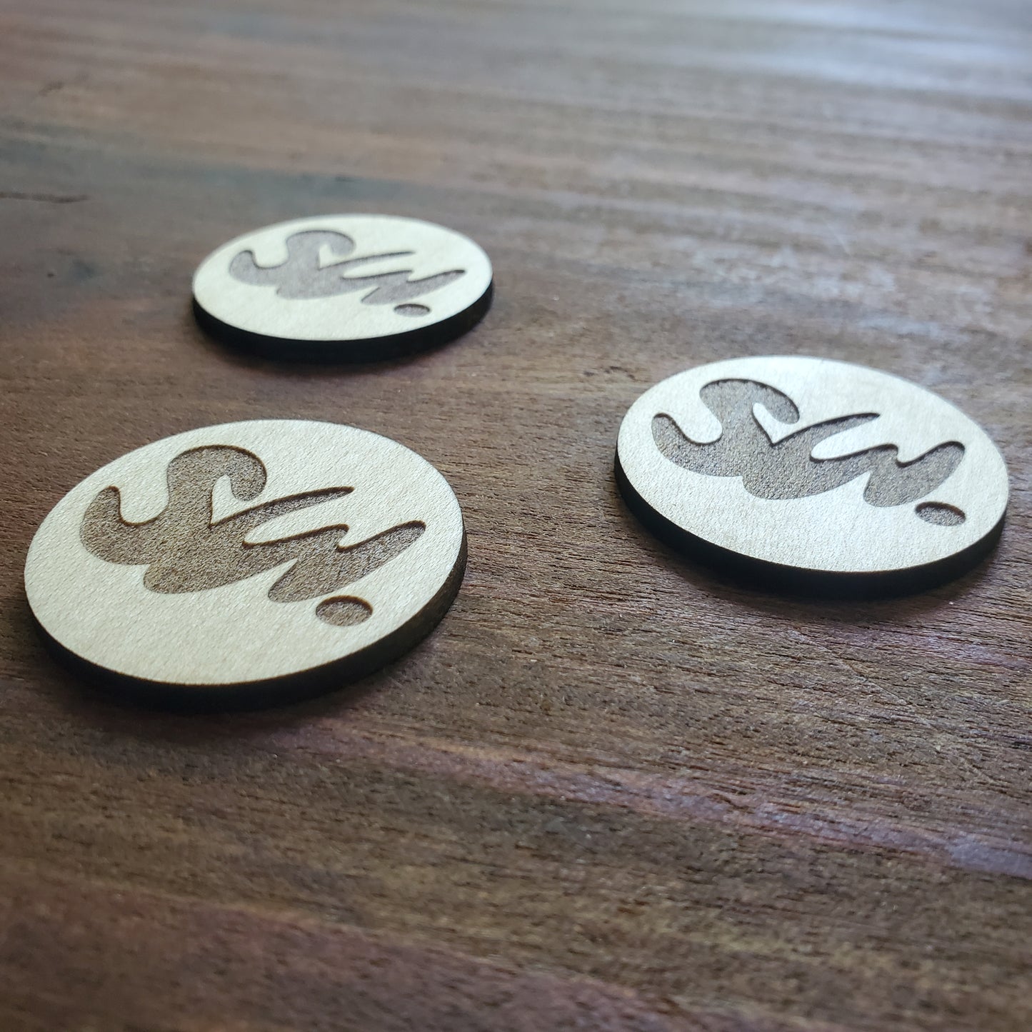 Wood Tokens and Tickets